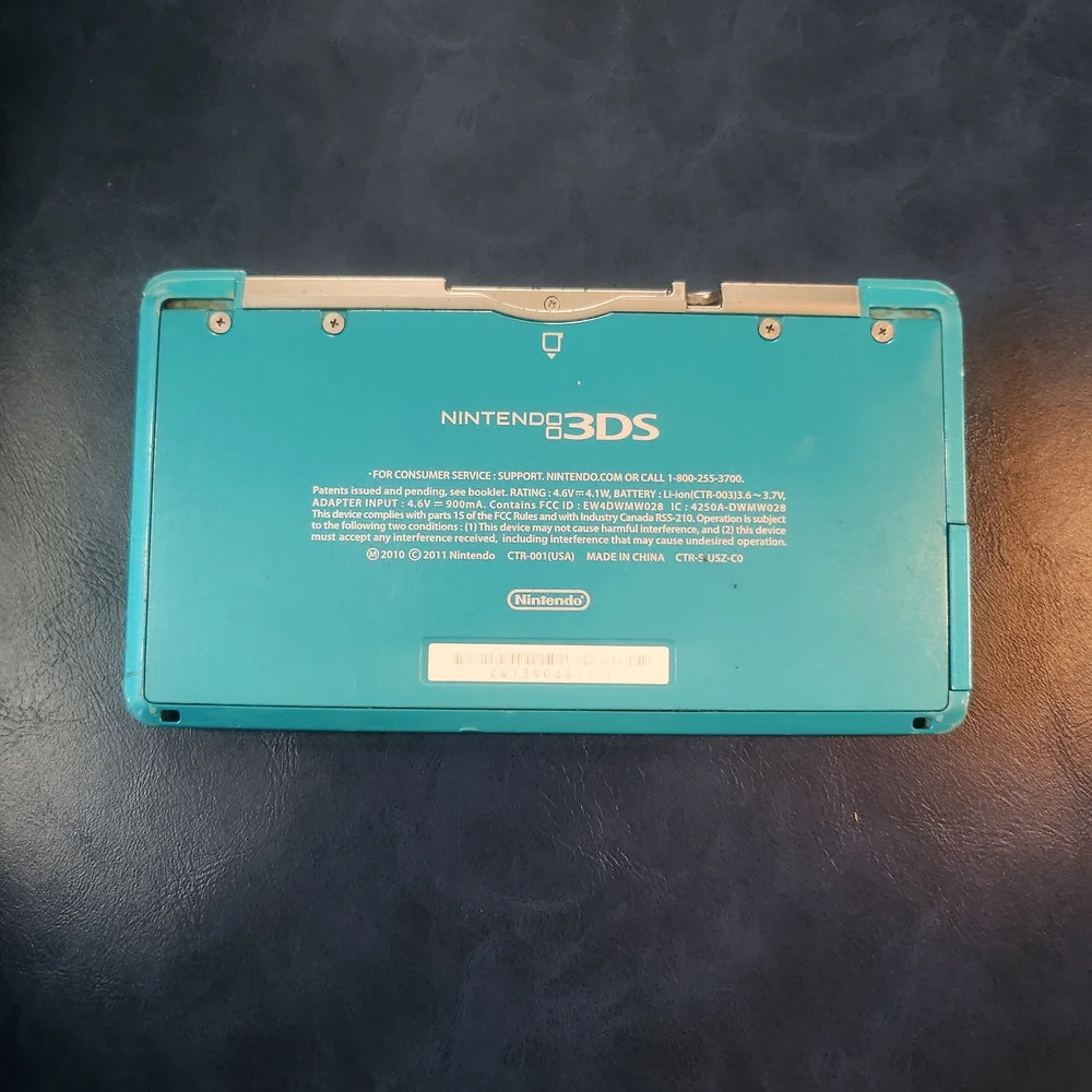 Nintendo aqua blue